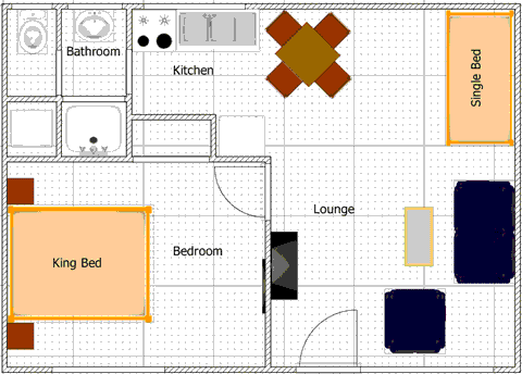 King Suite Plan